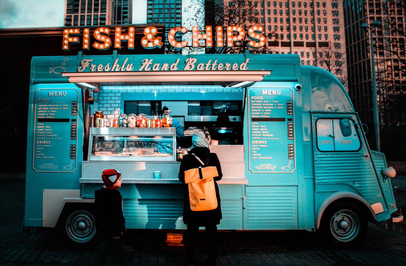Fish and chips mobile unit